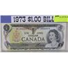 Image 1 : CANADA 1973 $1.00 BILL