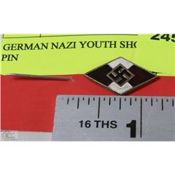 GERMAN NAZI YOUTH SHOOTING PIN