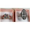 Image 1 : LOT OF 2 WOMENS FASHION RINGS