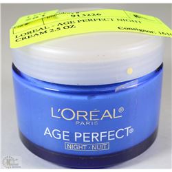 LOREAL - AGE PERFECT NIGHT CREAM 2.5 OZ