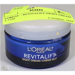LOREAL - REVITALIFT NIGHT CREAM 1.7 OZ