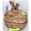 Image 1 : SQUIRREL CERAMIC STORAGE ORNAMENT