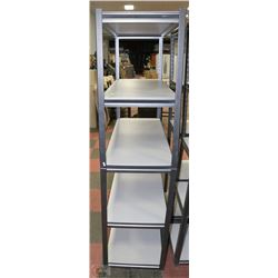 5 SHELF METAL STORAGE UNIT