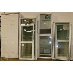 LARGE LOT OF WINDOWS AND DOORS