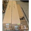 Image 1 : PALLET OF 10 NEW ASSORTED 2 LAMP 8' INDUSTRIAL