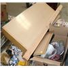 Image 1 : PALLET OF HOUSEHOLD MISC. INCLUDING COFFEE TABLE