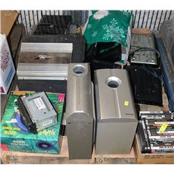 PALLET OF MISC ELECTRONICS INCL DVD PLAYERS,