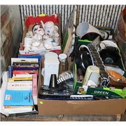 PALLET OF MISC ITEMS INCL ROYAL ALBERT CHINA