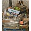 Image 1 : PALLET OF ASST SHOP TOOLS, HOUSEHOLD MISC ETC.