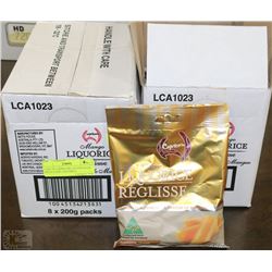 2 CASES OF MANGO LIQUORICE