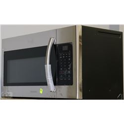 SAMSUNG ME16H702SES BLACK AND STAINLESS OVER THE