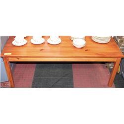 PINE COFFEE TABLE