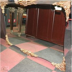 LARGE DECORATIVE MIRROR - 31.5" X 49.5"