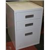 Image 1 : WHITE 3 DRAWER FILING CABINETS