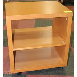 SMALL SHELF ON WHEELS