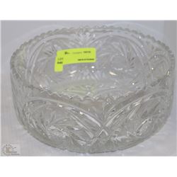 PINWHEEL CRYSTAL BOWL