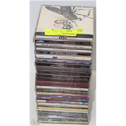25 ROCK CD COLLECTION INCLUDES U2, ELTON JOHN,