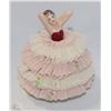 Image 1 : IRISH DRESDEN  BALLERINA ORNAMENT