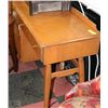 Image 1 : WOODEN DESK  WITH DRAWER AND STORAGE