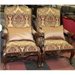 2 SHOWHOME FONTAINE CHAIRS