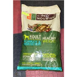 SIMPLY NOURISH ADULT DOG FOOD  15LB