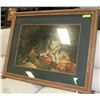 Image 1 : LARGE WOLF FRAMED PICTURE BY GERARD ART