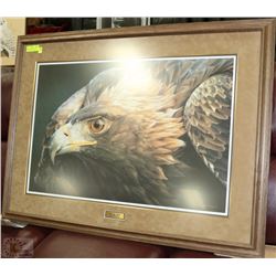 "SOVEREIGN GOLD" FRAMED PRINT BY CARL BRENDERS W/
