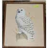 Image 1 : OWL PICTURE BY R.FEHR 24" X 27"