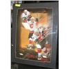 Image 1 : JAROME IGINLA LITHOGRAPH PICTURE BY JERRY THOMAS