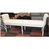 Image 1 : WHITE PRESIDENTIAL SHOWHOME BENCH