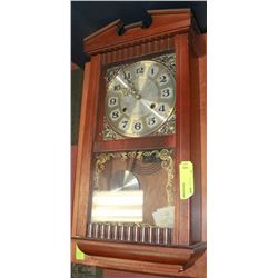 35 DAYS WOOD WALL CLOCK