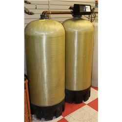 USF  COMMERCIAL DOUBLE TANK WATER SOFTENER