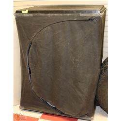 BLACK 1-MAN FOLDABLE ICE FISHING TENT