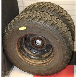 2 DISCOVERER M+S LT 265/75/R16 ON RIMS FOR CHEVY/