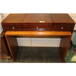 COMPUTER DESK WITH EXTENSION