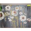 Image 1 : FLOWER CANVAS PRINT 35"X23"