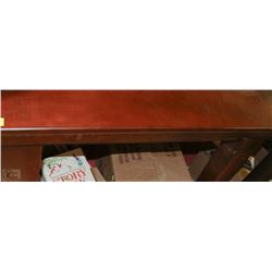 KITCHEN TABLE ON CHOICE: WOOD TONE 42" X 64" X 30H