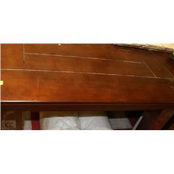 KITCHEN TABLE ON CHOICE: WOOD TONE 42" X 64" X 30H