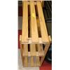 Image 1 : 3 WOODEN SHELF 30'X12'X30'H