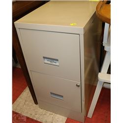 2 DRAWER FILING CABINET
