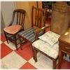 Image 1 : 3 ASST. ESTATE CHAIRS