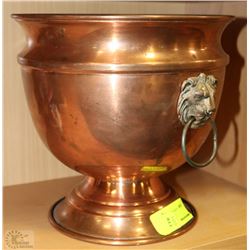 VINTAGE BRASS SPITOON