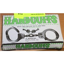 PAIR OF HANDCUFFS WITH KEYS