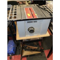 TRADEMASTER 10" TABLE SAW ON STAND