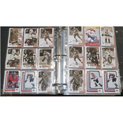 ESTATE BINDER OF HOCKEY CARDS INCLUDES GRETZKY