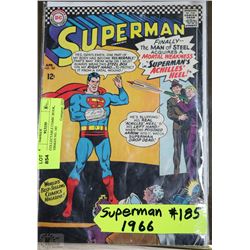 DC COLLECTIBLE COMIC BOOK, SUPERMAN NO. 185