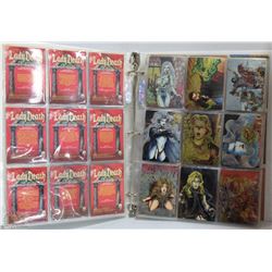 BINDER OF MARVEL, DC COMICS AND OTHER NON SPORT