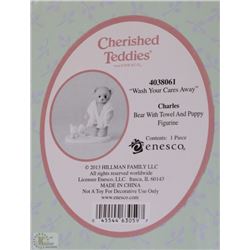 CHERISHED TEDDIES COLLECTIBLE "CHARLES" WASH