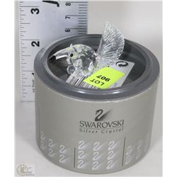 SWAROVSKI SILVER CRYSTAL ANTEATER