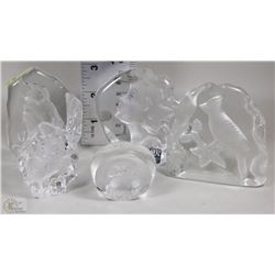 ESTATE COLLECTION OF FULL LEAD SWEDISH ORNAMENTS